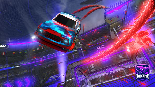 A Rocket League car design from Niftheone