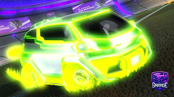 A Rocket League car design from Dudebr0