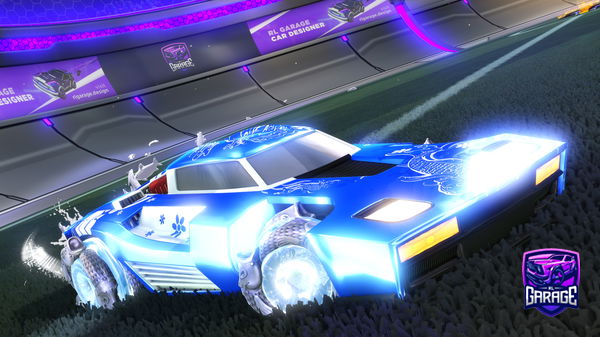 A Rocket League car design from Sk8-Prk