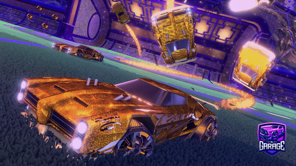 A Rocket League car design from Zyro747