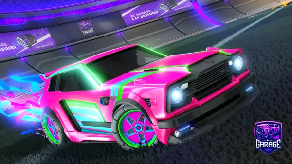 A Rocket League car design from CrspyChkn