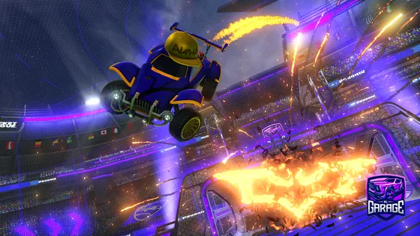 A Rocket League car design from raijinrl