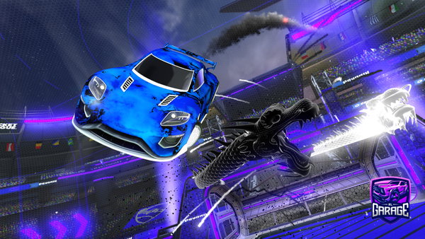 A Rocket League car design from TopazTiger333