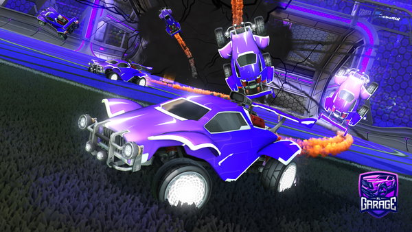 A Rocket League car design from overcooked