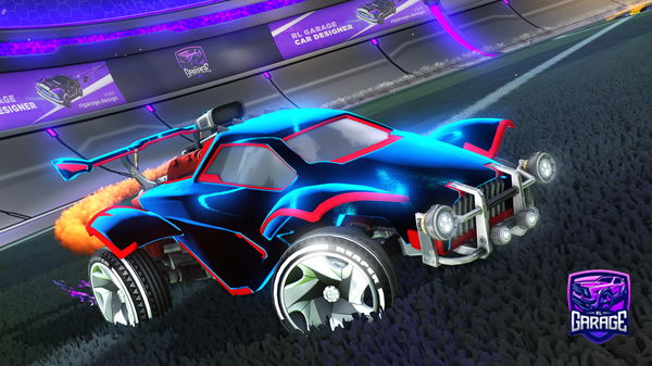 A Rocket League car design from Tonethewellknown