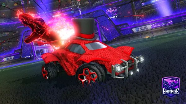 A Rocket League car design from SennB16