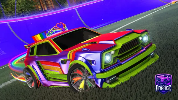 A Rocket League car design from LeumasII