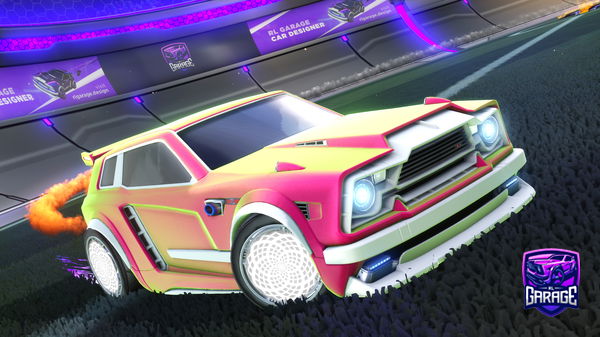 A Rocket League car design from Cozyeeu