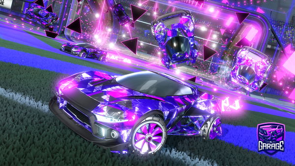 A Rocket League car design from sails_