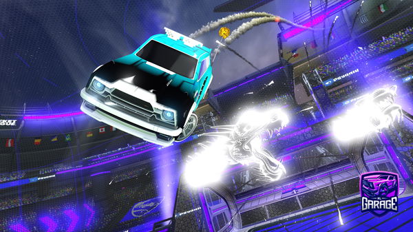 A Rocket League car design from Vib1nDin0