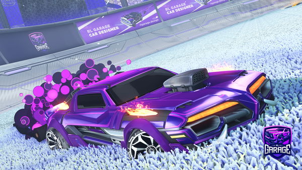A Rocket League car design from Android6543