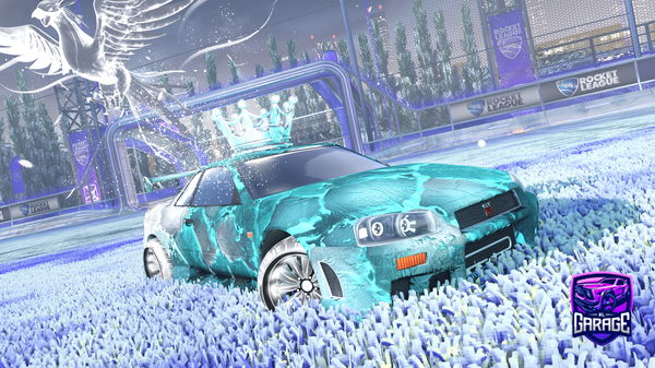 A Rocket League car design from AnirSol