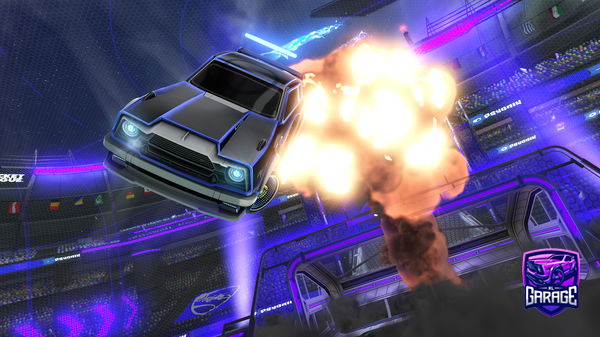 A Rocket League car design from NadeemK