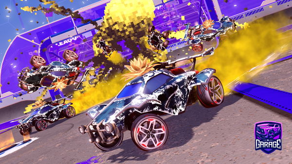 A Rocket League car design from Shooteo2313