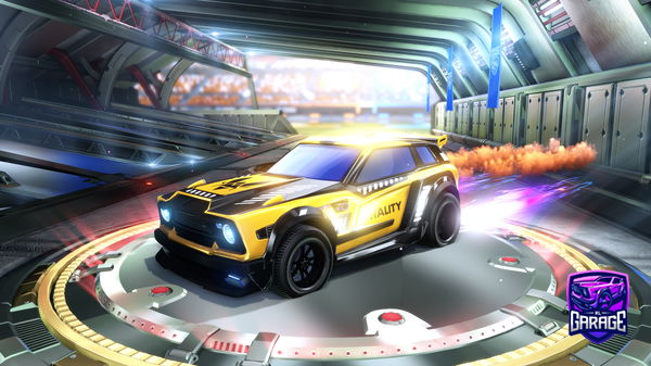 A Rocket League car design from Duke92