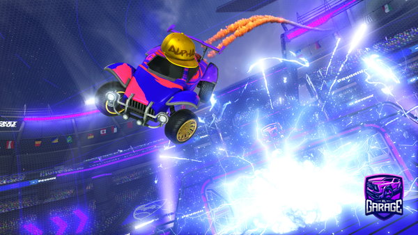 A Rocket League car design from JTBenson