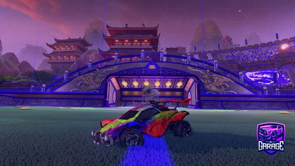 A Rocket League car design from FoxonGYG