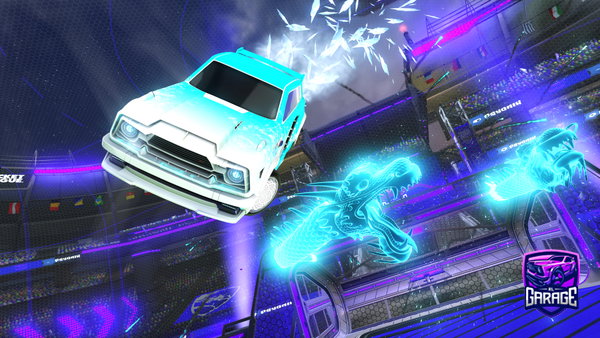 A Rocket League car design from Silver_vedo564