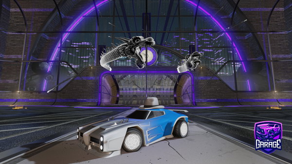 A Rocket League car design from dentedhead
