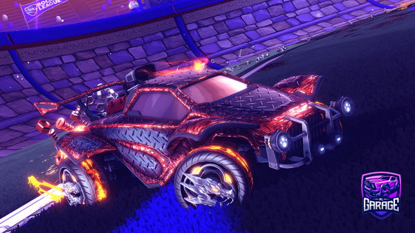 A Rocket League car design from albie12