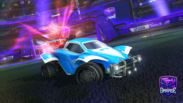 A Rocket League car design from Terragang