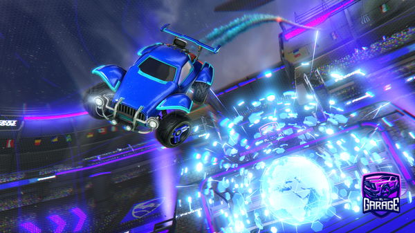 A Rocket League car design from DuckyChann