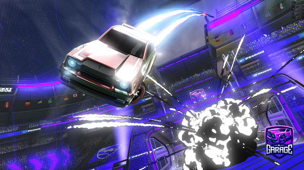 A Rocket League car design from KeoNpvpotoke