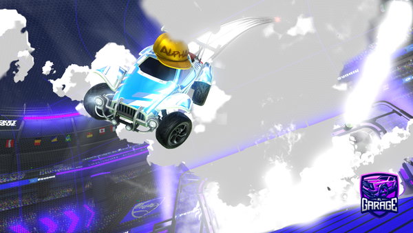 A Rocket League car design from XxslyferxX9542