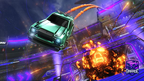 A Rocket League car design from tatomik