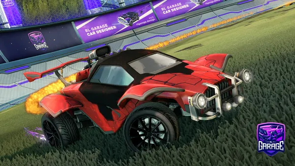 A Rocket League car design from Intermarchee