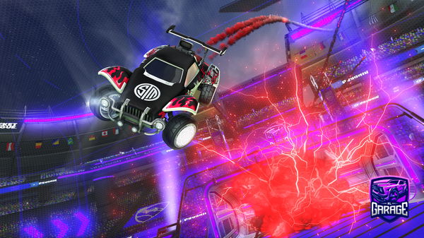 A Rocket League car design from airoisinuse