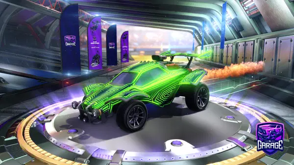 A Rocket League car design from Skybluefrog7