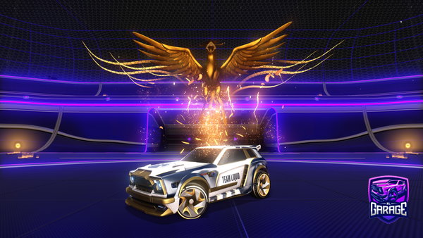 A Rocket League car design from Hakanjy