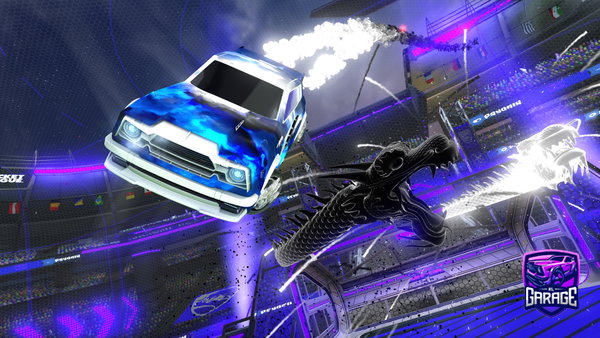 A Rocket League car design from lewissims