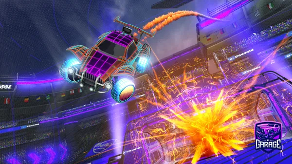 A Rocket League car design from FergusDergus