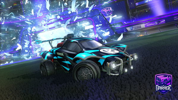 A Rocket League car design from WT_Jacob