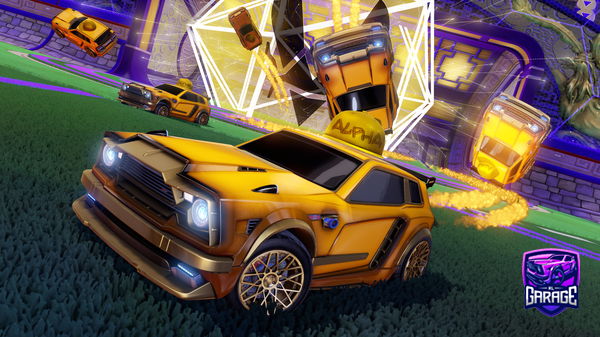 A Rocket League car design from Meccko76