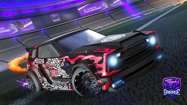 A Rocket League car design from spadzisty_chlop