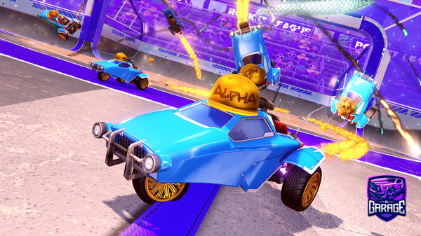 A Rocket League car design from lilwes