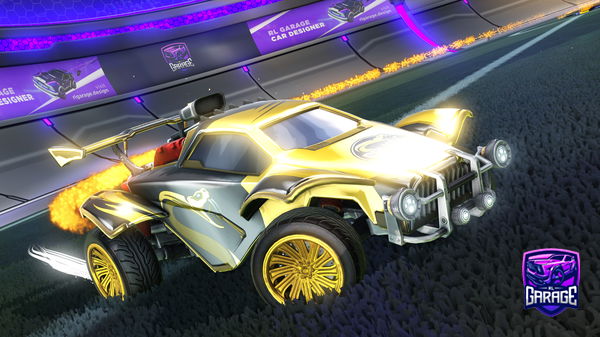 A Rocket League car design from BadDesigns