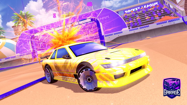 A Rocket League car design from Probably12