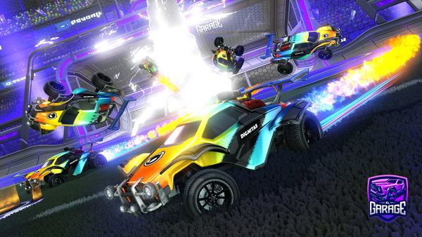 A Rocket League car design from Pulse-ni-ght
