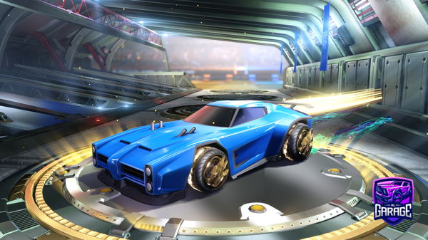 A Rocket League car design from Lefifoo