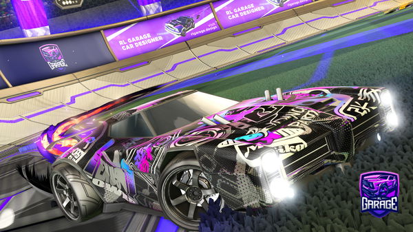 A Rocket League car design from Force_Field121