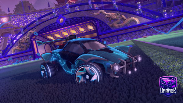 A Rocket League car design from benahaaks