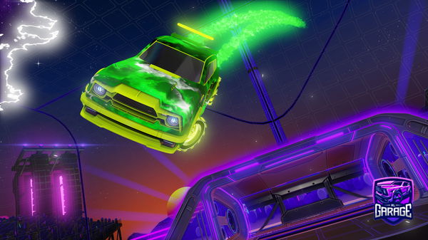 A Rocket League car design from Illeztkilla