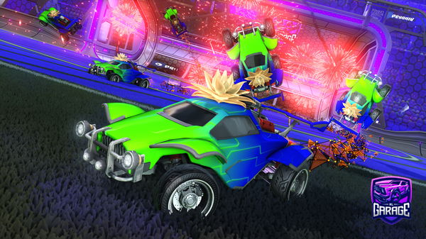 A Rocket League car design from parrot-_-482