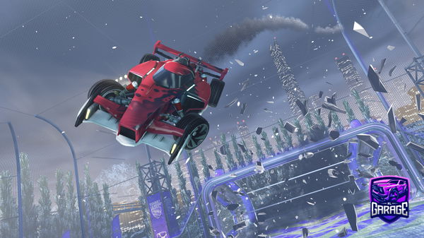 A Rocket League car design from Ktashi