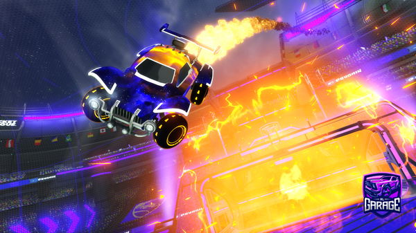 A Rocket League car design from shjo85