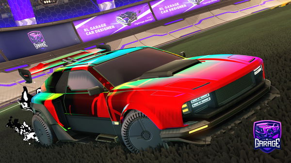 A Rocket League car design from SmartCatOffical